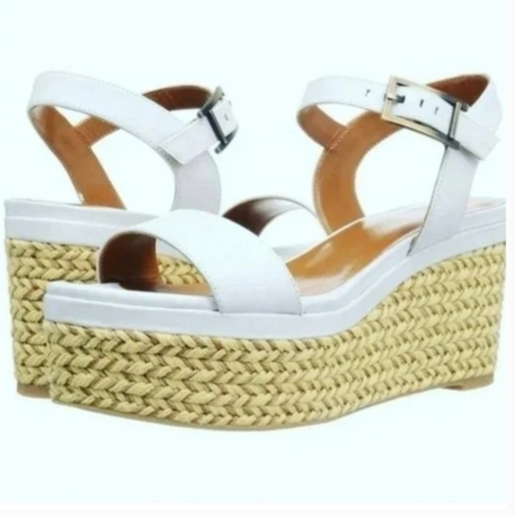 Aquatalia Leather Espadrille Sandals - Picture 1 of 9
